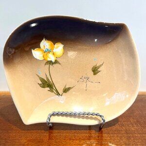 Vintage Barbara Baatz signed American Pottery Plate Dish